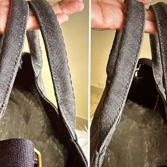 Prada Canapa with Strap Authentic - Picture 15 of 17